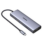 Ugreen Revodok  9-i-1 USB-C Hub (USB-A/USB-C/HDMI/VGA/SD)