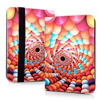 GreenGo Universal Tablet Cover (9-10tm) Candy Spiral
