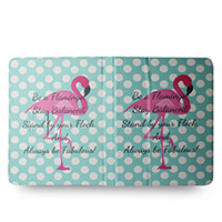GreenGo Universal Tablet Cover (9-10tm) Flamingo and Dots