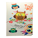 GreenGo Universal Tablet Cover (9-10tm) Owls Family