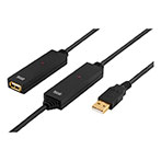 USB Forlænger kabel (Aktiv) - 20m