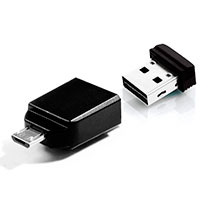 USB 2.0 ngle 16GB OTG (USB-A/Micro-USB) Verbatim Nano