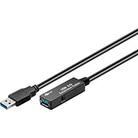 USB Forlnger kabel (Aktiv USB 3.0) - 5m