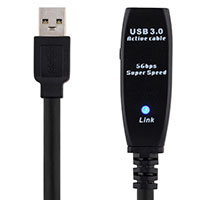 USB 3.0 Forlnger kabel (Aktiv) - 5m