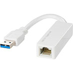 USB 3.0 Gigabit netkort (Hvid) - 1000 Mbit