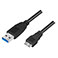 USB 3.0 Hub m/kabel (3xUSB-A/SD/MicroSD) Logilink