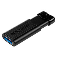 USB 3.0 ngle (32GB) Sort - Verbatim PinStripe