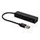 USB 3.1 Hub (4x USB-A) Sort - Deltaco