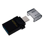 USB 3.2 nøgle 128GB OTG (USB-A/Micro-USB) Kingston