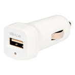 USB billader 2,4A (1xUSB-A) Hvid - Essentials