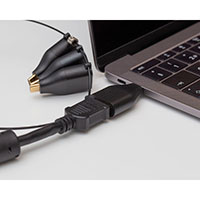 USB-C adapterring (mDP+DP+VGA+HDMI) Deltaco