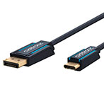 USB-C til DisplayPort kabel 4K - 1m (10Gbps) Clicktronic