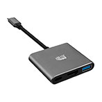 USB-C Dock 3-i-1 (HDMI+USB-C+USB-A) Adesso AUH-4010