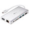 USB-C Dock (HDMI/2xUSB-A/VGA/RJ45/MicroSD/3,5mm) Goobay