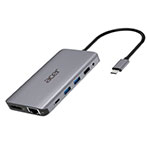 USB-C Dock 11-i-1 (HDMI/DP/RJ45/USB-C/USB-A/SD) Acer