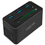 USB-C Dock (HDMI/RJ45/USB-A/USB-C/SD) Logilink