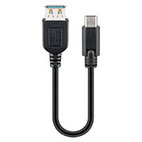 USB-C forlngerkabel - 0,2m (Han/Hun) Goobay