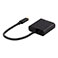 USB-C til HDMI adapter 4K (20cm) Sort - Deltaco
