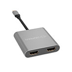 USB-C til HDMI adapter 4K (Dual monitor) Terratec ConnectC10
