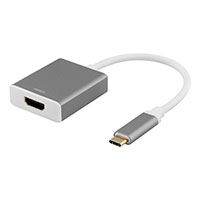 USB-C til HDMI adapter 4K Space gr - Deltaco