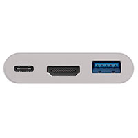 USB-C Dock (HDMI+USB-C+USB-A 3.0) Hvid - Goobay