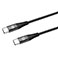 USB-C kabel 60W - 1m (USB-C/USB-C) Sort - Celly
