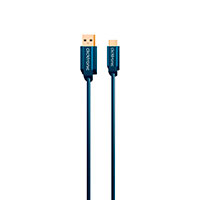 USB-C kabel (USB-C/USB-A) - 0,5m (Clicktronic)