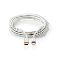 USB-C til Lightning kabel - 1m (Guld) Aluminium - Nedis