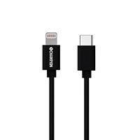 USB-C til Lightning kabel - 1m (MFi) Sort - Champion