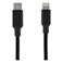 USB-C til Lightning kabel 1m (stofbekldt) Sort - Epzi