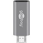 USB-C til Micro USB adapter OTG (opladning) Goobay