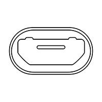 USB-C til Micro USB adapter (Slv) Goobay