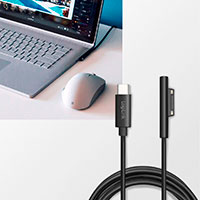 USB-C til Microsoft Surface ladekabel - 1,8m (60W) Logilink