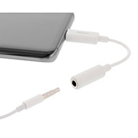 USB-C til minijack adapter (Aktiv) Deltaco