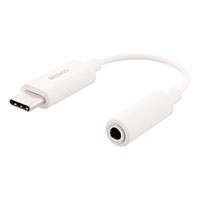 USB-C til minijack adapter (Aktiv) Deltaco