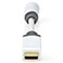USB-C til minijack adapter (USB-C/3,5mm) Nedis - Hvid