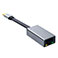 USB-C Netkort 1000Mbps (USB-C/RJ45) Platinet