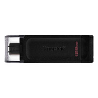 USB-C ngle 128GB (USB-C 3.2 Gen1) Kingston DataTraveler