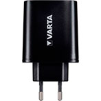 USB-C oplader 27W (1xUSB-C/2xUSB-A) Sort - Varta