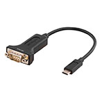 USB-C til RS232 adapter (DE9) - Deltaco