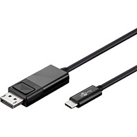 USB-C til DisplayPort kabel 4K (USB-C/DisplayPort) - 1,2m