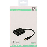 USB-C til HDMI adapter (4K) - Sort