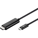 USB-C til HDMI kabel 4K (USB-C/HDMI) - 1,8m