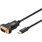 USB-C til VGA kabel (USB-C/VGA) - 1,8m