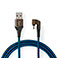 USB-C til USB-A kabel - 2m (Gaming 180) Bl - Nedis