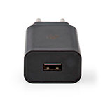 USB lader 2,4A (1xUSB-A) Sort - Nedis