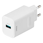 USB lader 24W (1xUSB-A) Fast Charge - Deltaco