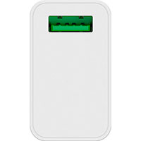 USB lader QC 18W (1xUSB-A) Hvid - Goobay