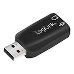 USB lydkort m/3,5mm (IP opkald) Logilink