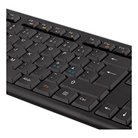 USB tastatur med mus (Nordisk) Sort - Deltaco